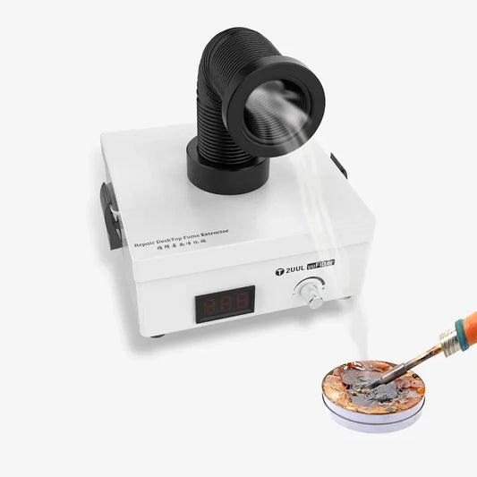 2UUL uuFilter DeskTop Fume Extractor Smoke Absorbing Purifier for Phone Repair Welding Absorbing Smoke Carbon Filter Machine