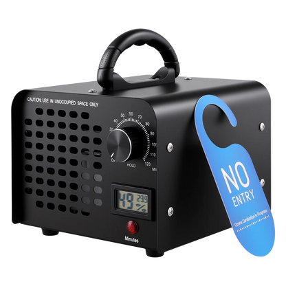 Podofo Ozone Generator 60000mg/h Ozone Machines for Home and Commercial Use Car Basement Offices Smoke and Pet Room Ozone Air Purifier with 120 Min Timer, up to 300 m², for Car, Garages, Home, Kitchen, Pets, Odours ﻿