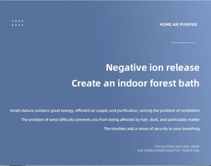 Negative Ion Mini Desktop Home USB Purifier Remove Smoke and Odor and Dust Particles HEPA Filter Efficient Purifying Air