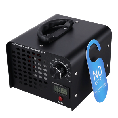 Podofo Ozone Generator 60000mg/h Ozone Machines for Home and Commercial Use Car Basement Offices Smoke and Pet Room Ozone Air Purifier with 120 Min Timer, up to 300 m², for Car, Garages, Home, Kitchen, Pets, Odours ﻿