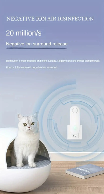 Air Purifier Portable Air Purification Plug-in Negative Ion Generator Odor Eliminator moke Remover Air Freshener Indoors