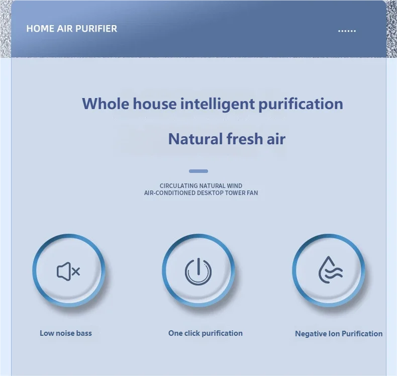 HOMEFISH USB Air Purifier Negative Ion Household Air Formaldehyde Removal Odor Filtration Indoor Odor Removal