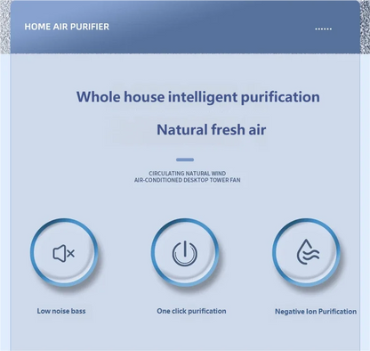 HOMEFISH USB Air Purifier Negative Ion Household Air Formaldehyde Removal Odor Filtration Indoor Odor Removal