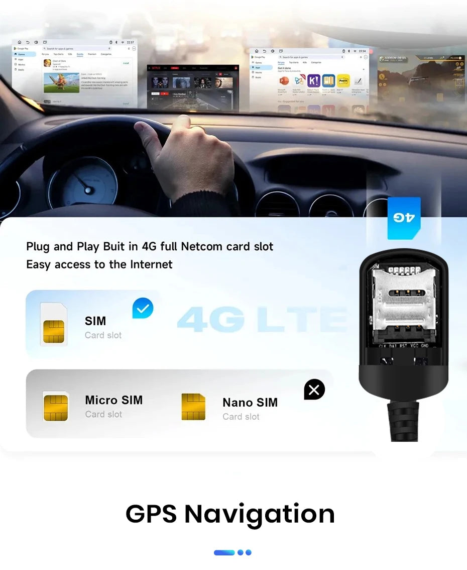 Junsun 7" Wireless CarPlay Android Auto Car Radio for Fiat 500 500C Abarth 2007-2015 Multimedia Wireless Apple CarPlay Smart Intelligent Systems IPS Touch Screen Stereo Video Player 2 Din Autoradio Head Unit Navigation BT GPS