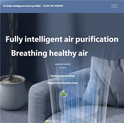 HOMEFISH USB Air Purifier Negative Ion Household Air Formaldehyde Removal Odor Filtration Indoor Odor Removal