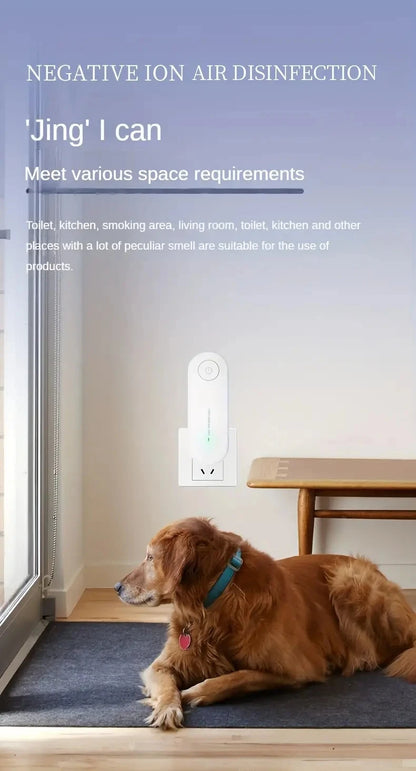 Air Purifier Portable Air Purification Plug-in Negative Ion Generator Odor Eliminator moke Remover Air Freshener Indoors