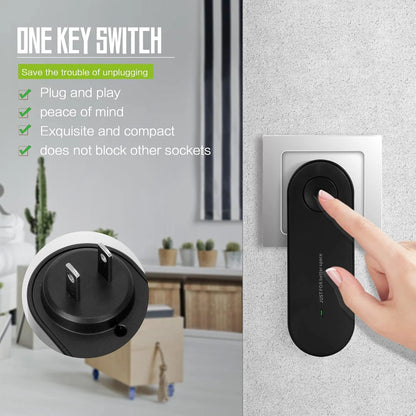 Air Purifier Portable Air Purification Plug-in Negative Ion Generator Odor Eliminator moke Remover Air Freshener Indoors