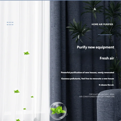 HOMEFISH USB Air Purifier Negative Ion Household Air Formaldehyde Removal Odor Filtration Indoor Odor Removal