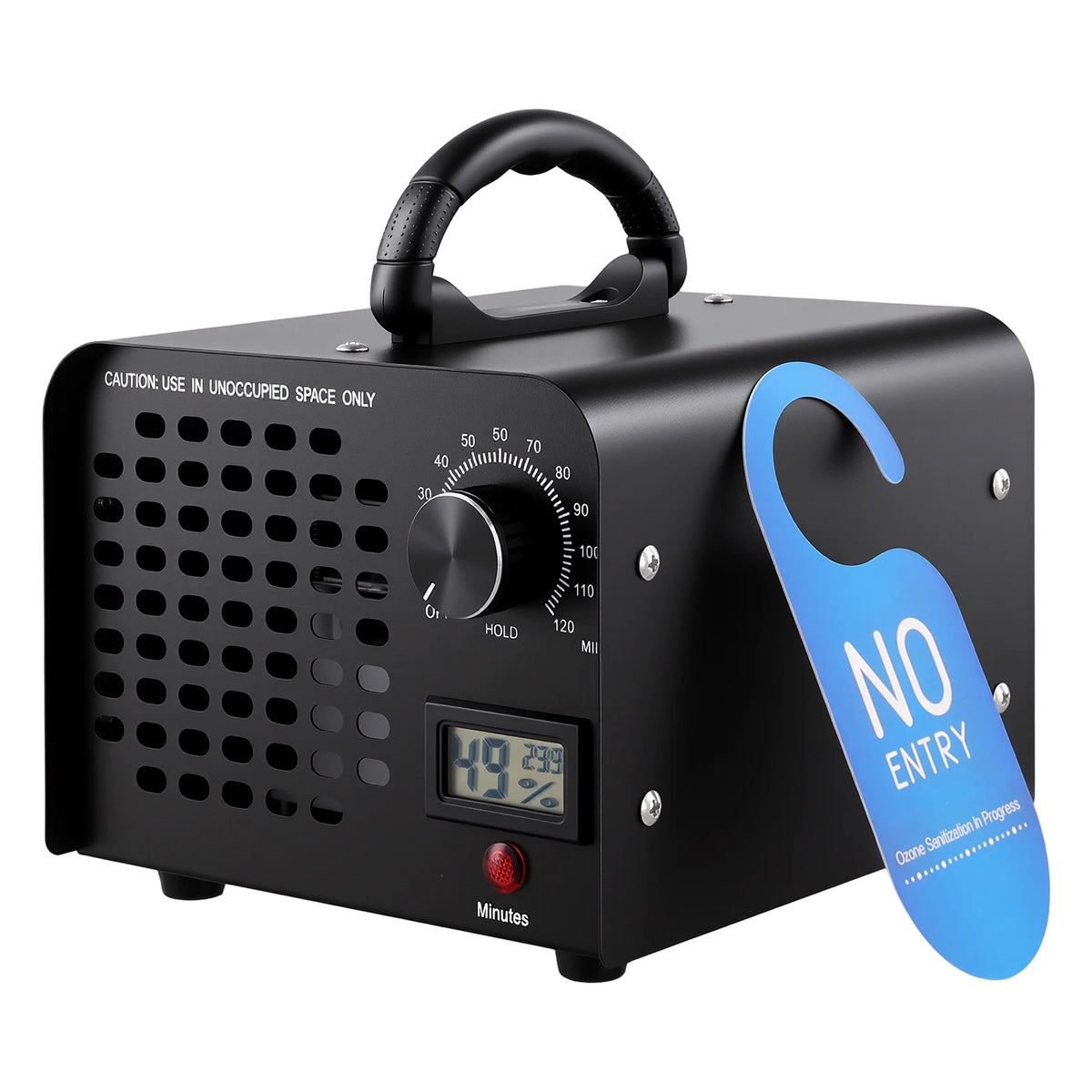 Podofo Ozone Generator 60000mg/h Ozone Machines for Home and Commercial Use Car Basement Offices Smoke and Pet Room Ozone Air Purifier with 120 Min Timer, up to 300 m², for Car, Garages, Home, Kitchen, Pets, Odours ﻿