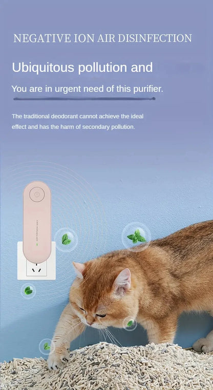 Air Purifier Portable Air Purification Plug-in Negative Ion Generator Odor Eliminator moke Remover Air Freshener Indoors
